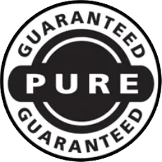 Guaranteed pure badge