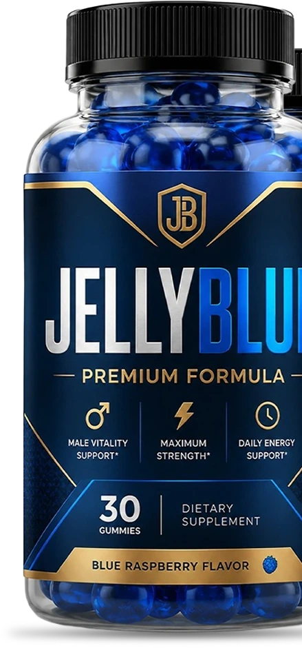 Single JellyBlue bottle