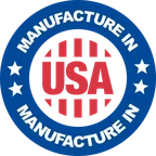 Manufacture in USA seal